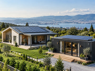 Izmit Prefabrik Ev ve Konteyner GES Kurulumu